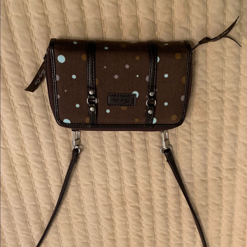 Thirty One cross body wallet bag